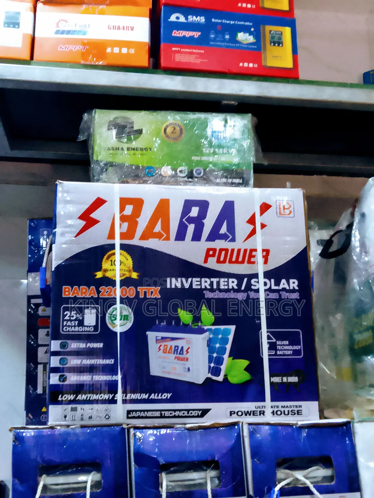 Bara Energy 220ah/12v Tall Tubular Battery