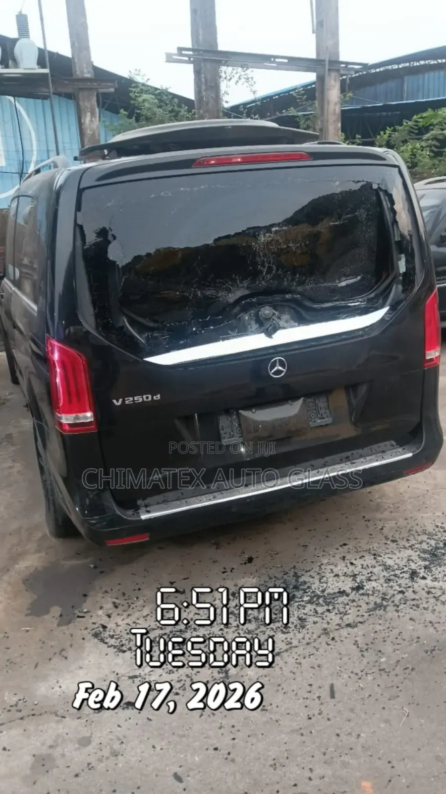 Mercedes Viano Bus Back Windscreen Glass Available