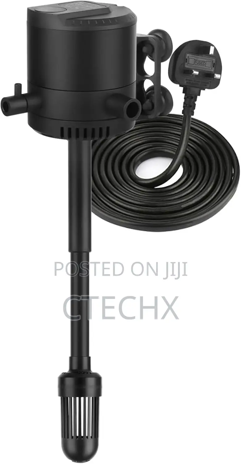 Aquairum Pump Filter, Silent 25w 2000l/H for 300-500l Fish Tank