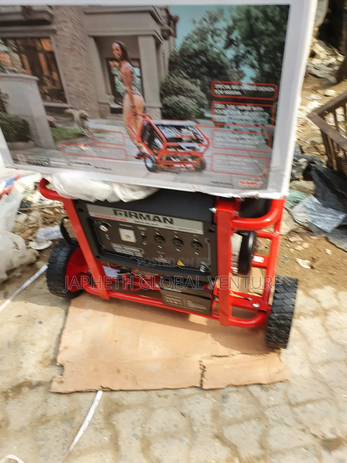 Firman 12990es Steel Frame Portable Generator