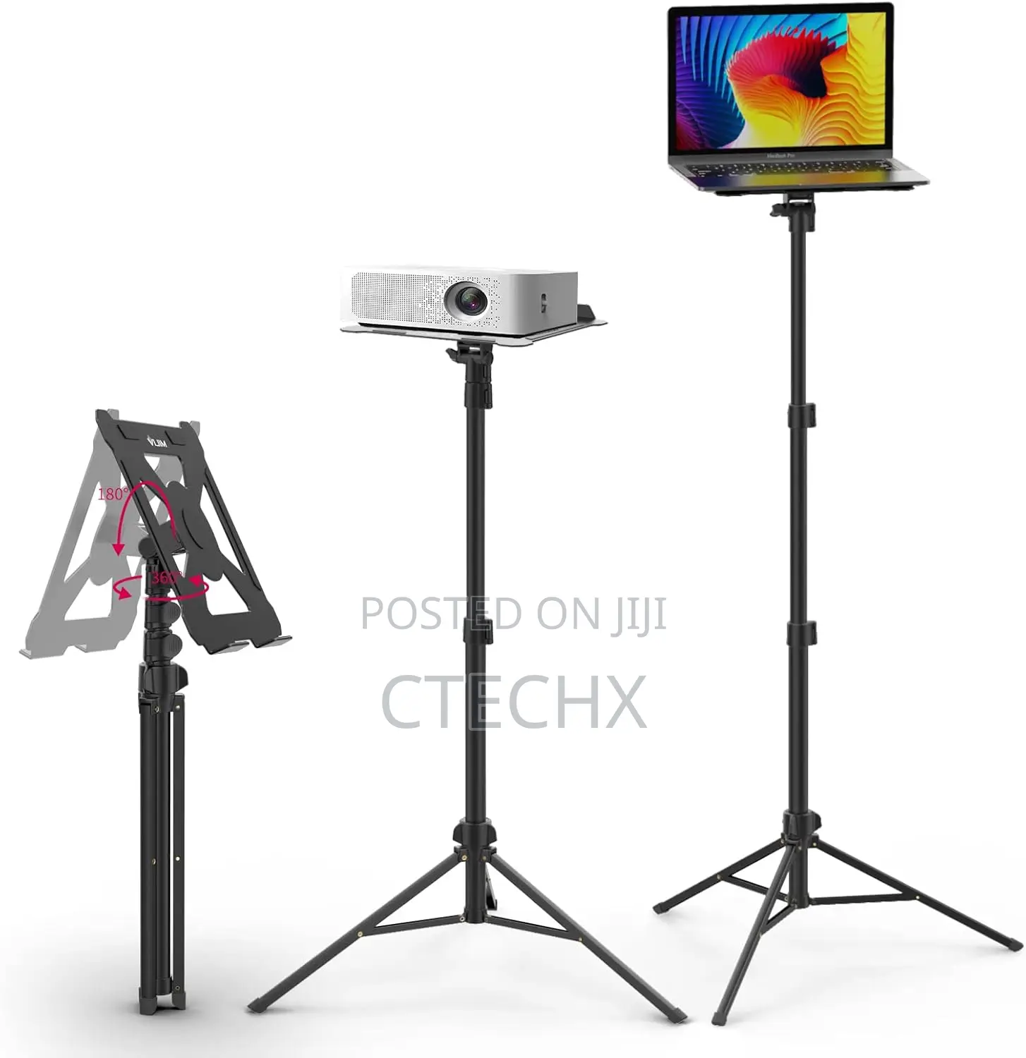 Ulanzi Projector Stand Floor Multifunctional Laptop Tripod, 60cm-152cm