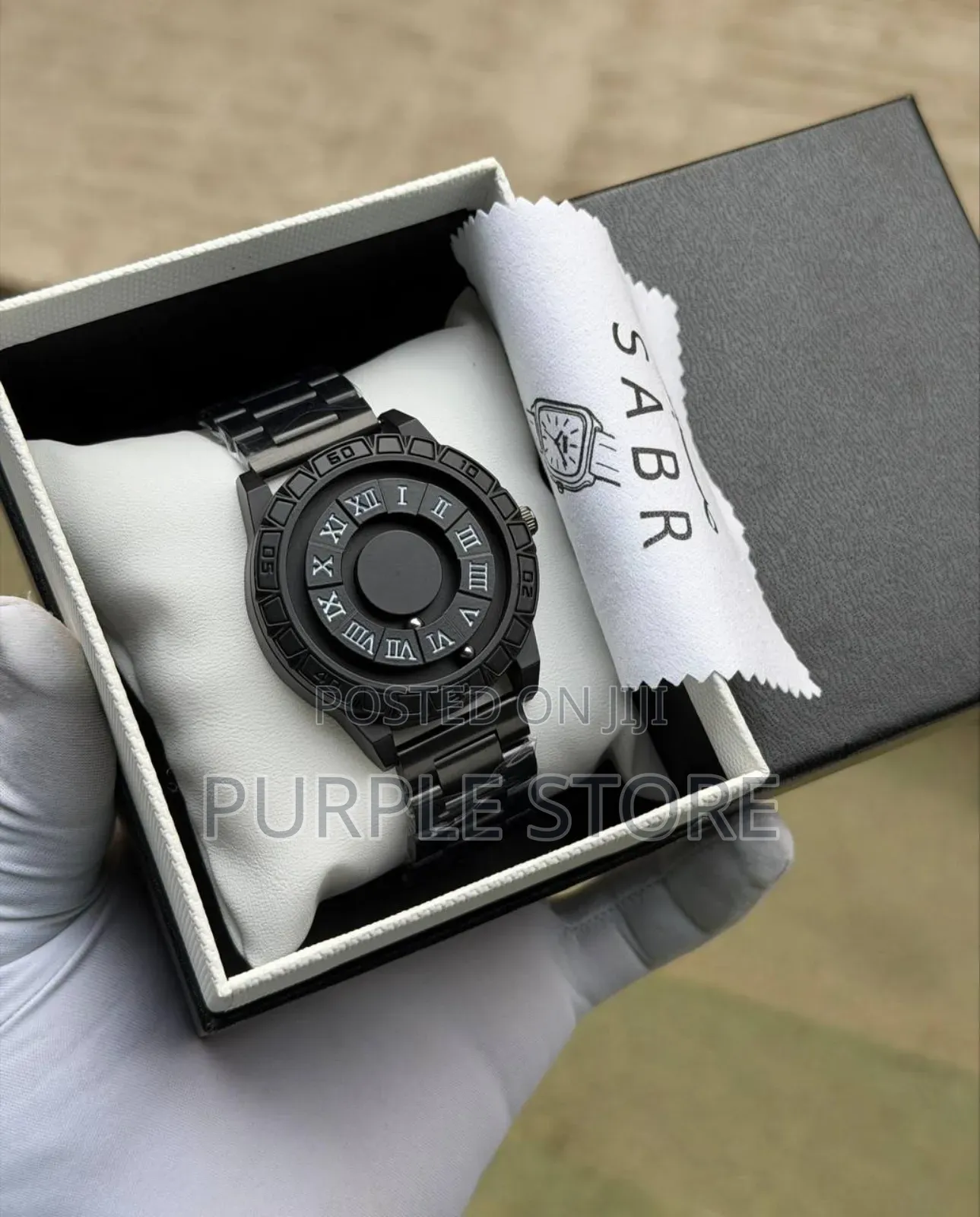 Sabr Magnetic Metal Wristwatches