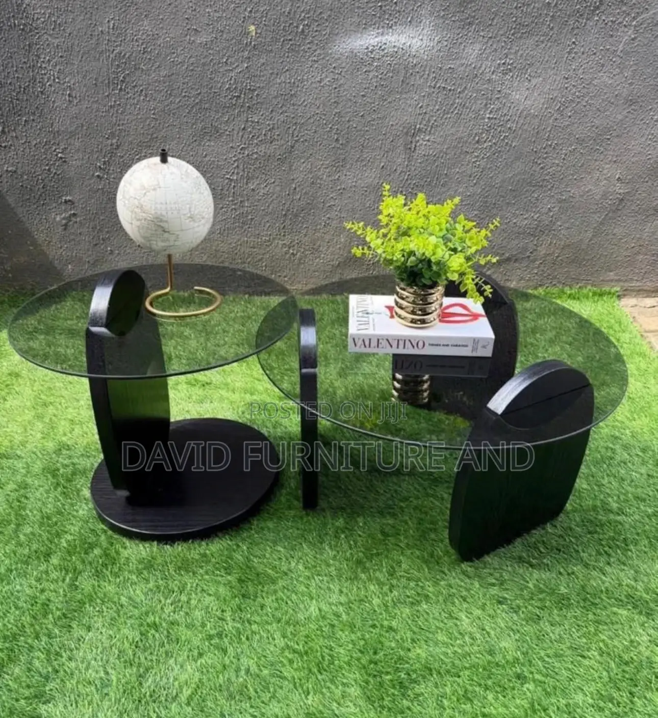 Nordic Glass Center Table