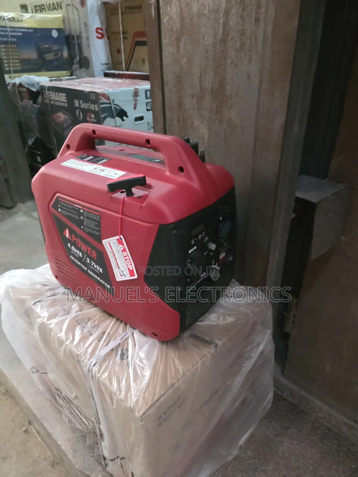 《》4.5kva Ipower Inverter Soundproof Petrol Gen Low Fuel Consumption