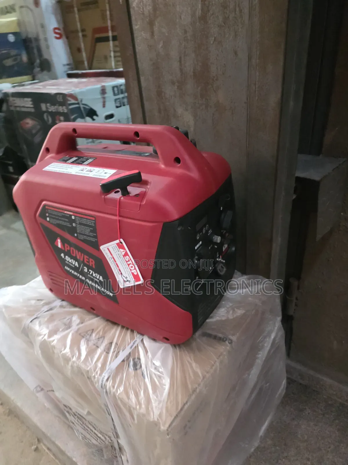 Ipower Inverter Soundproof Petrol Gen Low Fuel Consumption 4.5kva