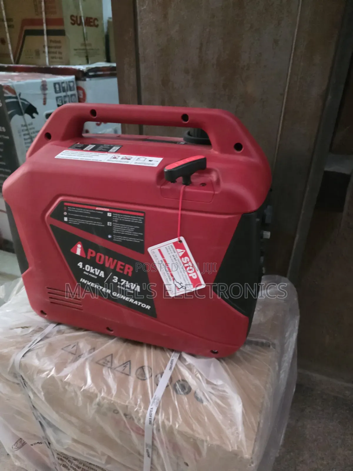 Ipower Inverter Soundproof Petrol Gen Low Fuel Consumption 4.0kva