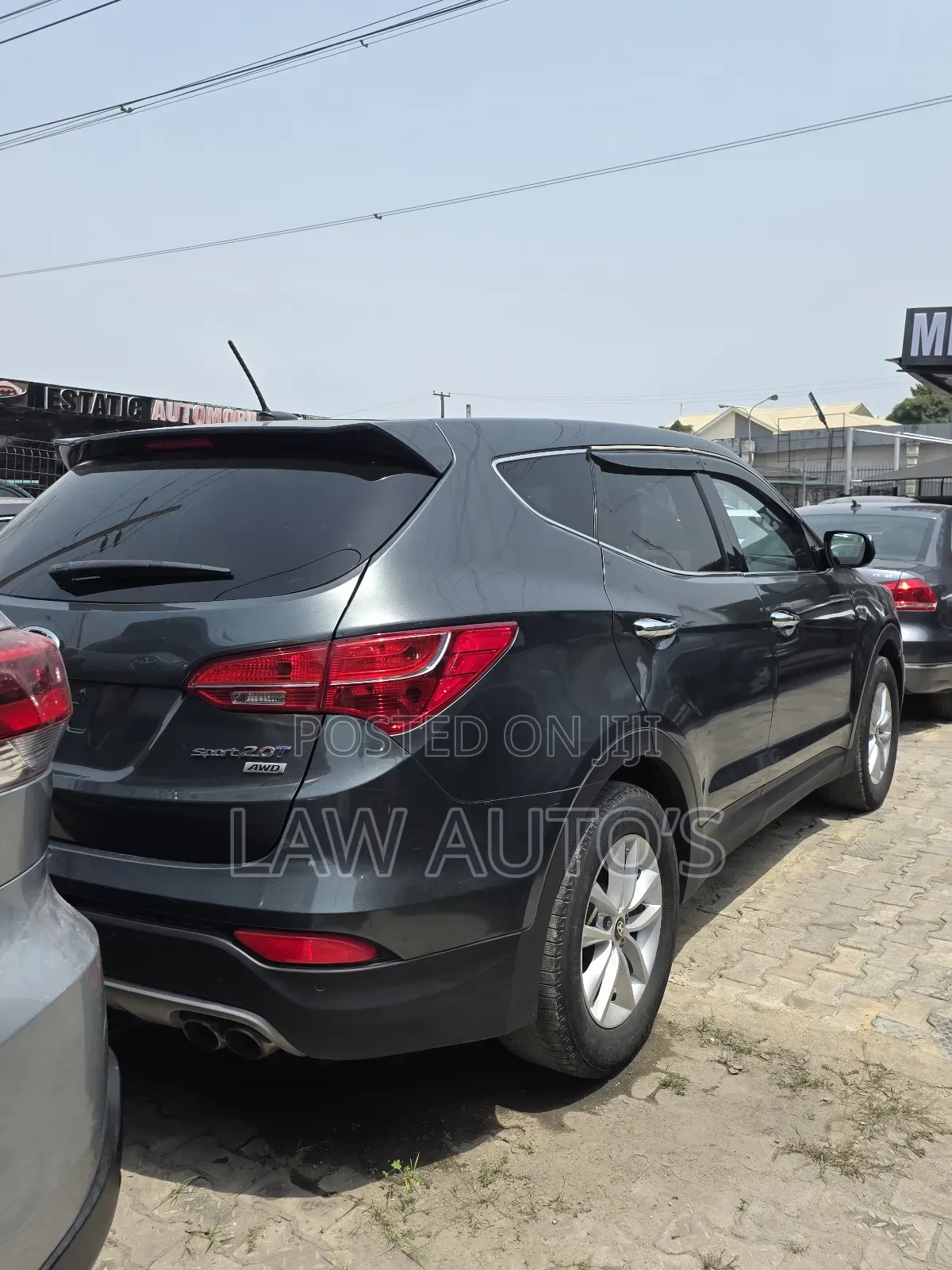Hyundai Santa Fe Limited 4dr SUV AWD (3.3L 6cyl 6A) 2015 Gray