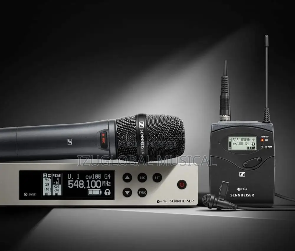 Sennheiser Ew 100 G4-Me2/835-S-C Wireless Combo Microphone System
