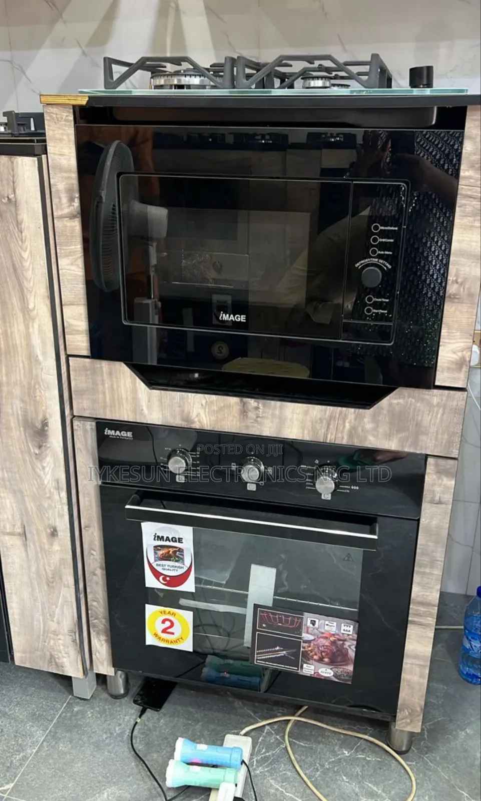 Original Image Built-in Gas Electric Oven , Built-in 25l Microwave
