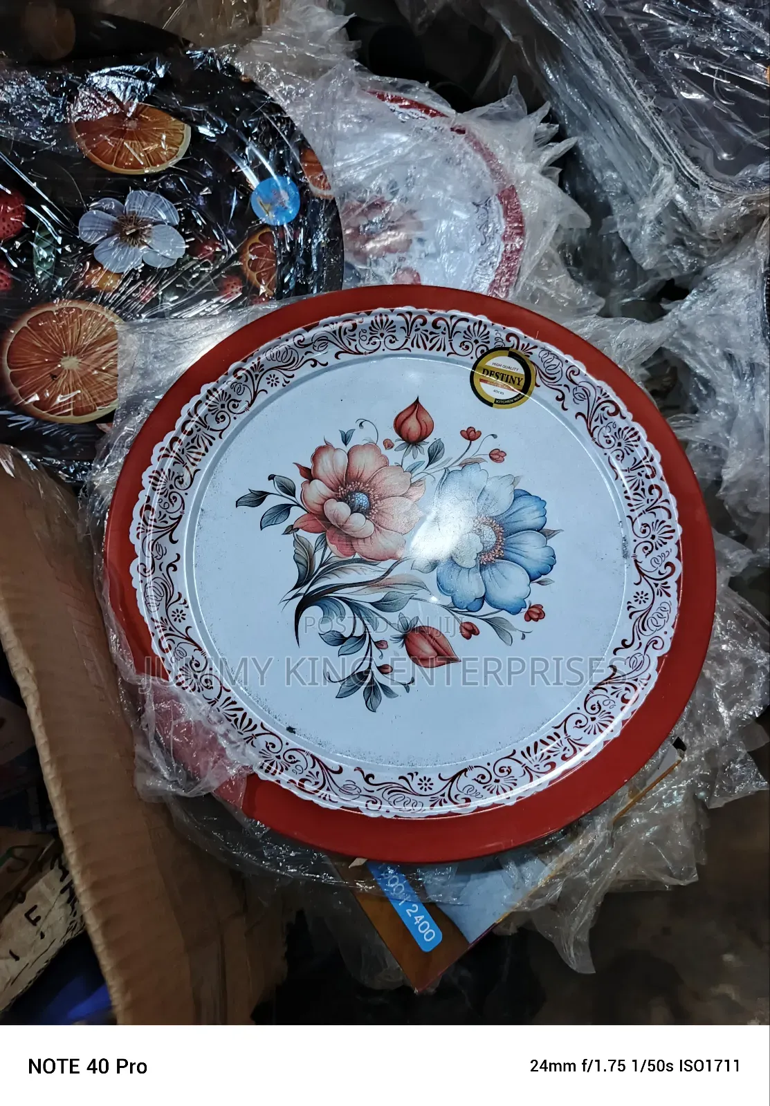 1 - Multi Purpose Stainless Steel Serving Tray(Food Grade)45cm