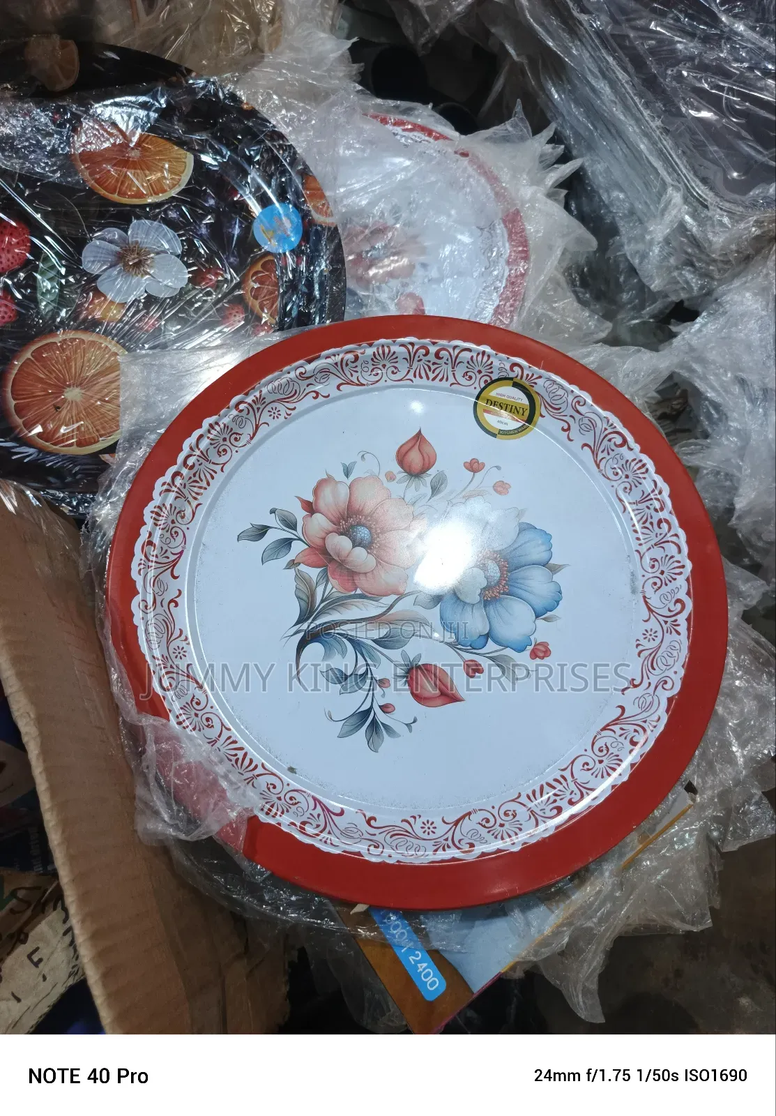 1 - Multi Purpose Stainless Steel Serving Tray(Food Grade)45cm