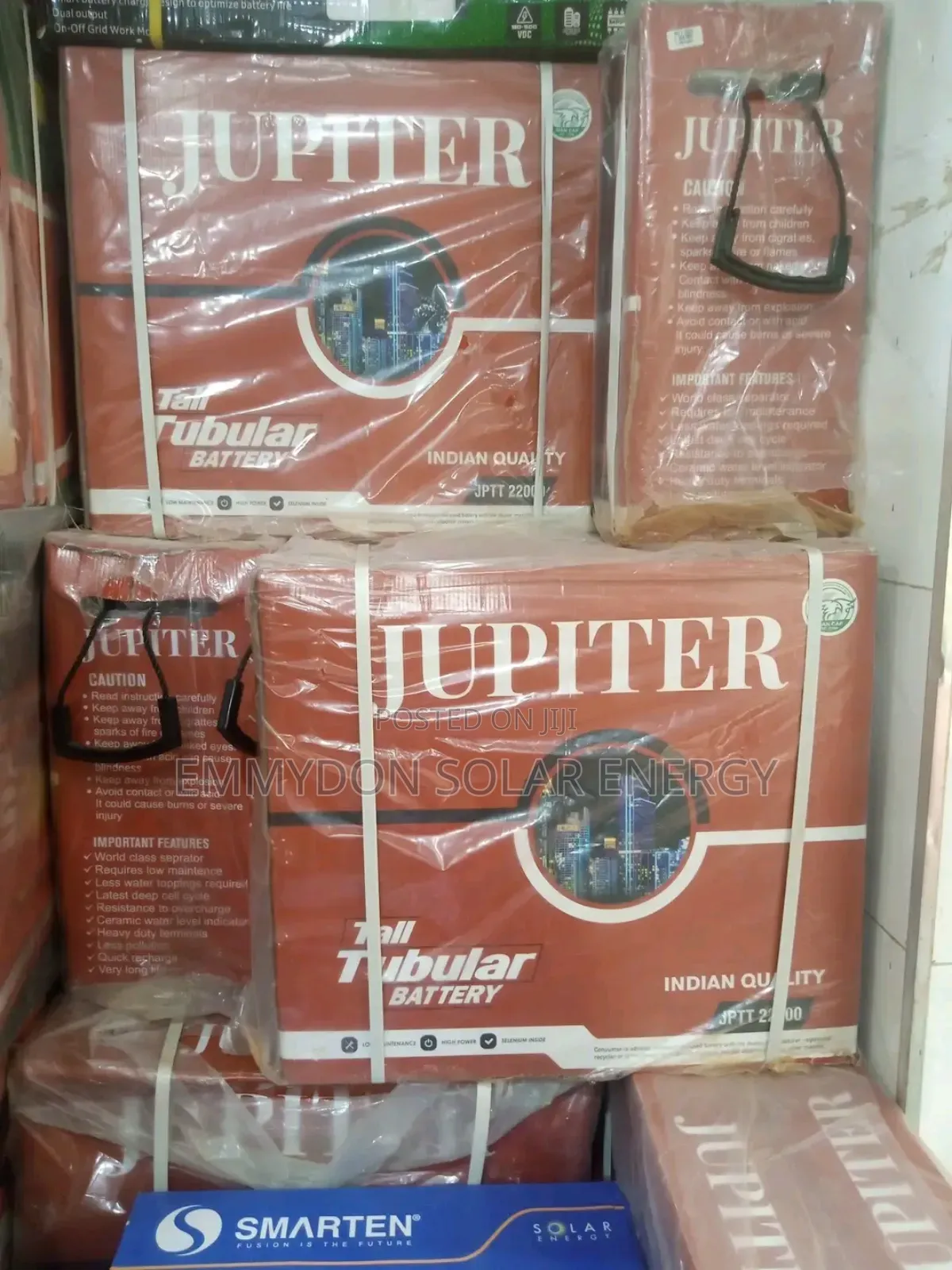 Jupiter Tubular Battery 220ah 12v