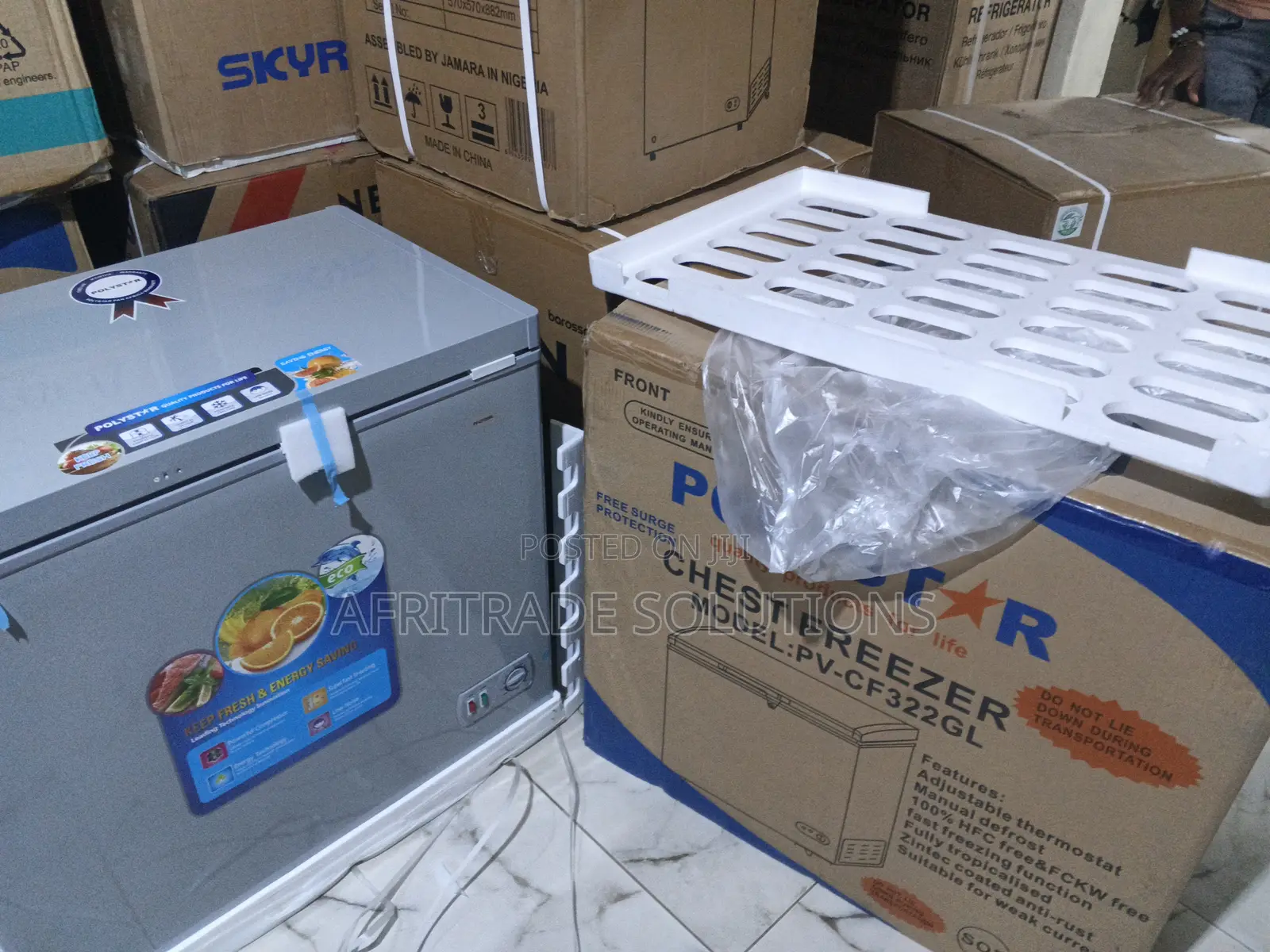 Polystar Smartdefrost Chest Freezer 200l