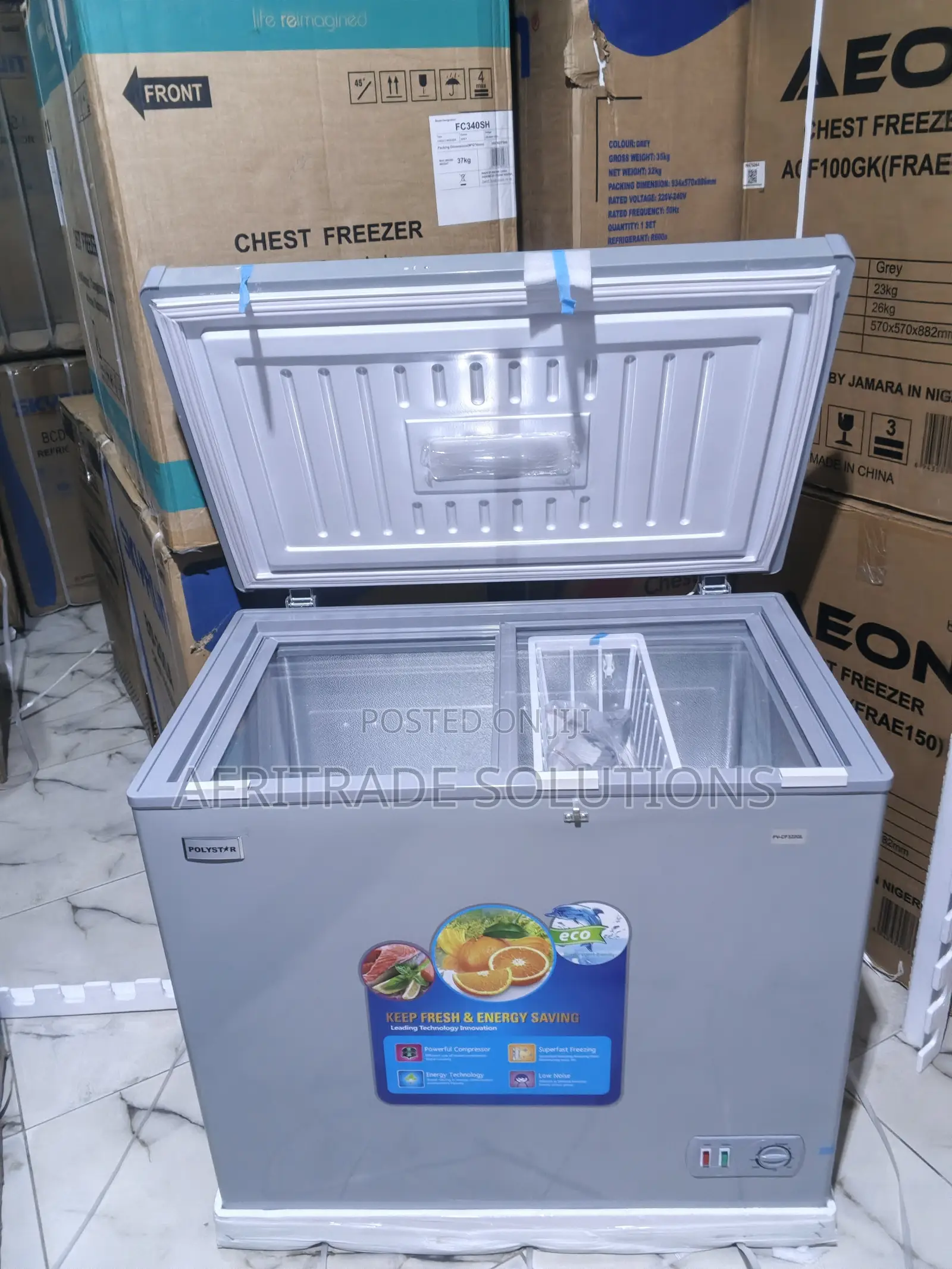Polystar Smartsense Chest Freezer 200l