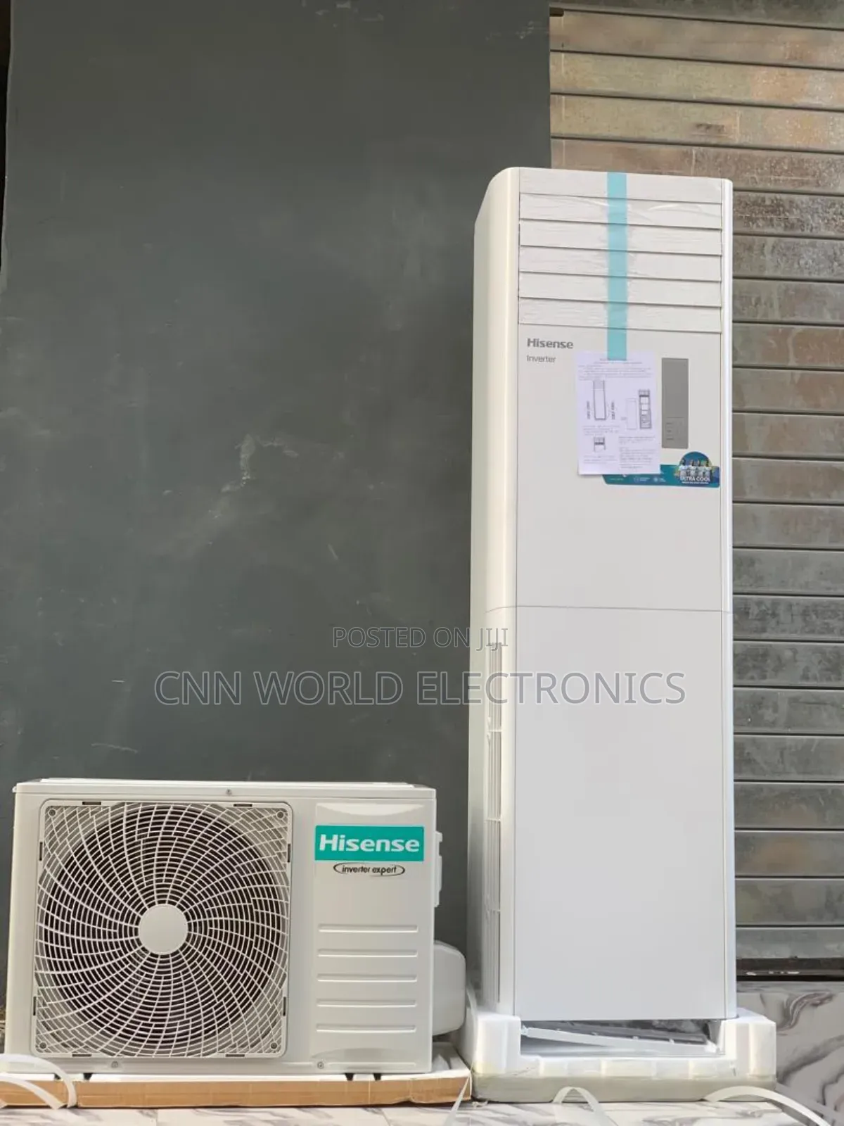 New Hisense 2ton Floor Standing Inverter Ac R410a Copper Super Cooling