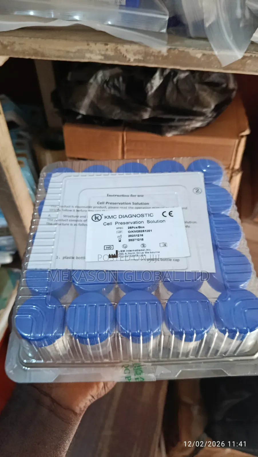 Cell Preservative Solution Paps Smear