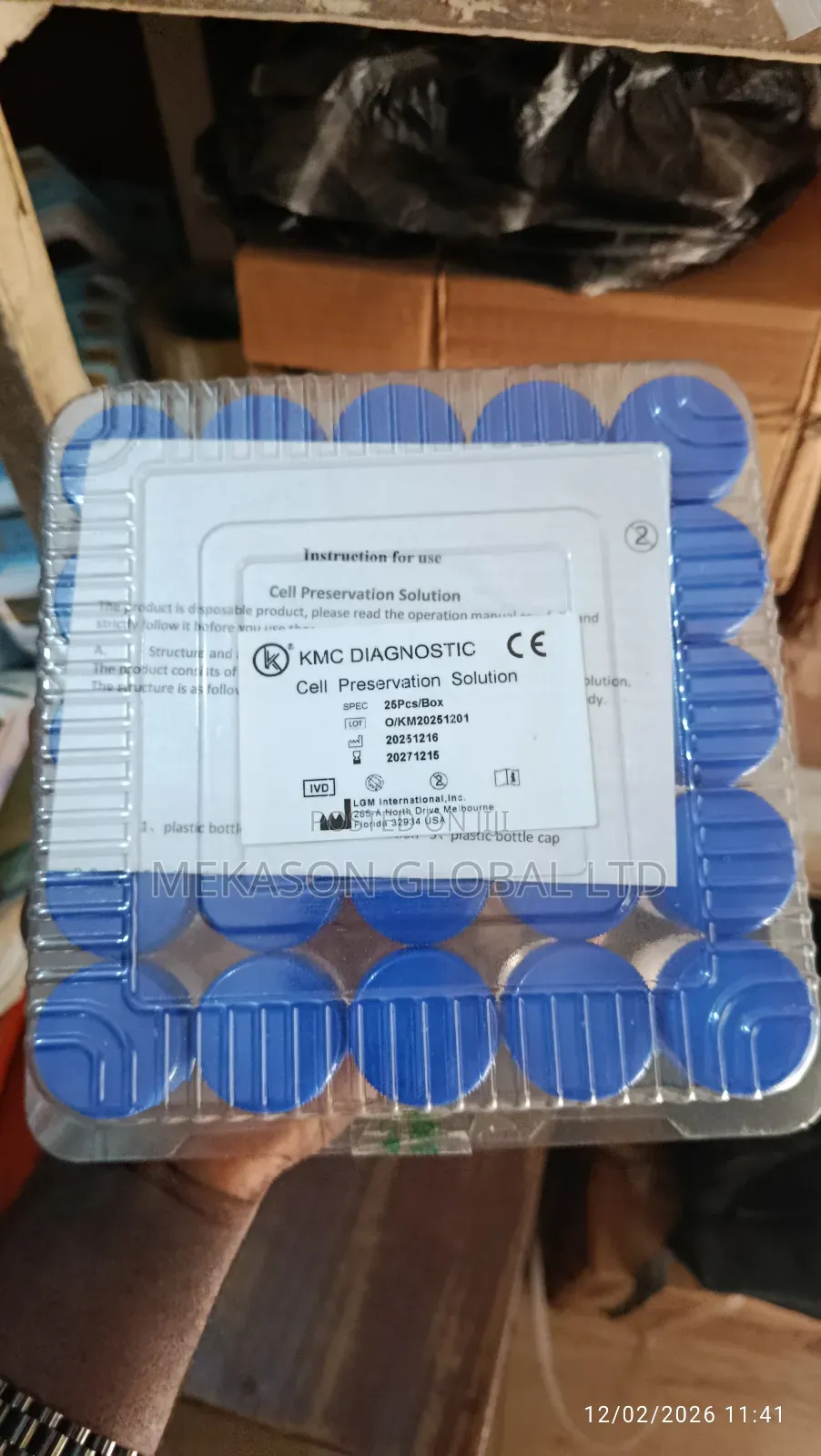Cell Preservative Solution Paps Smear