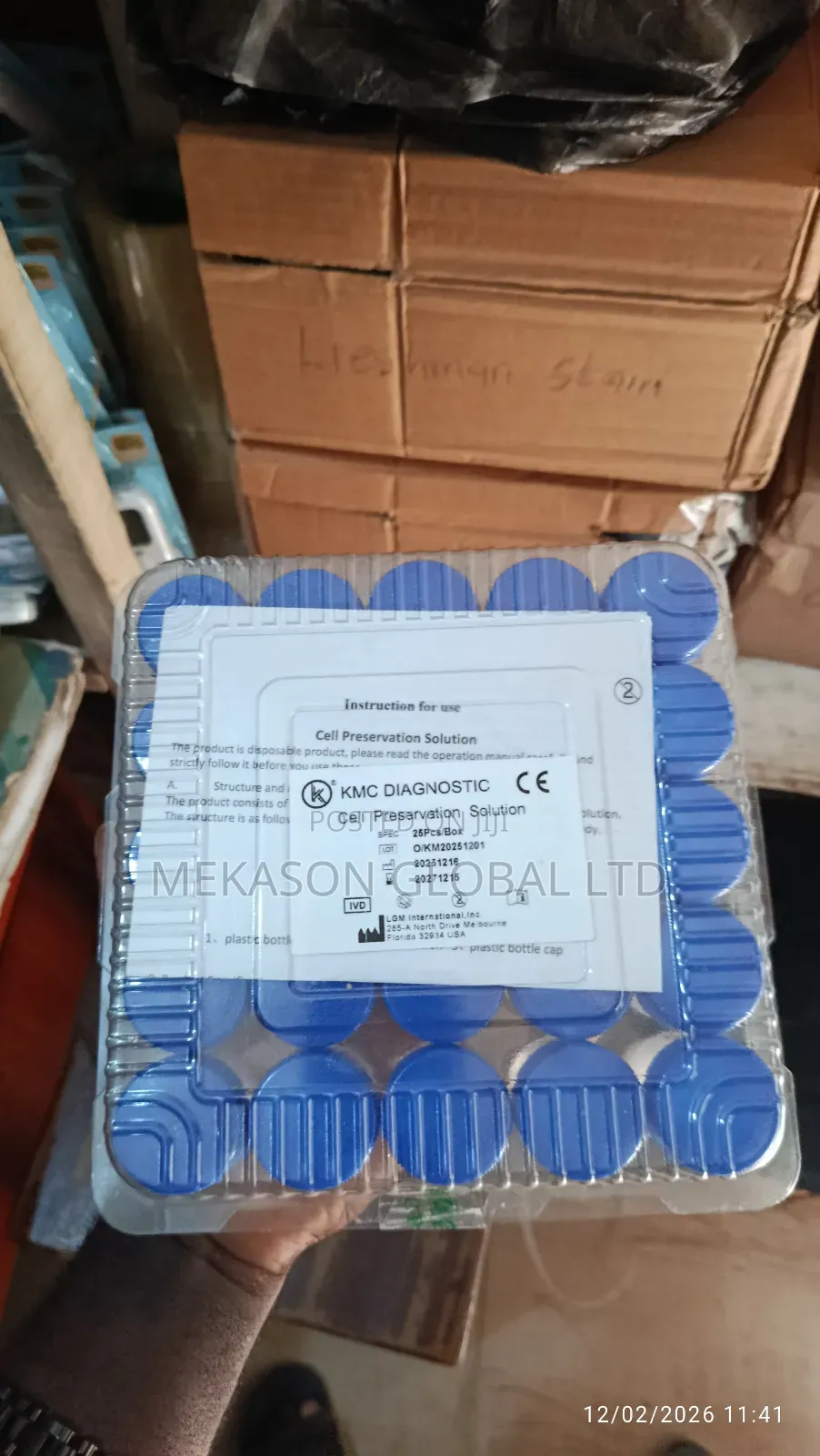 Cell Preservative Solution Paps Smear