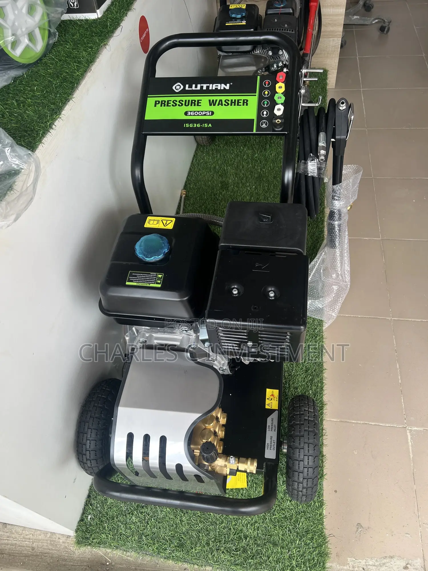 3600psi Petrol High Pressure Washer Machine –Car Industrial Cleaning