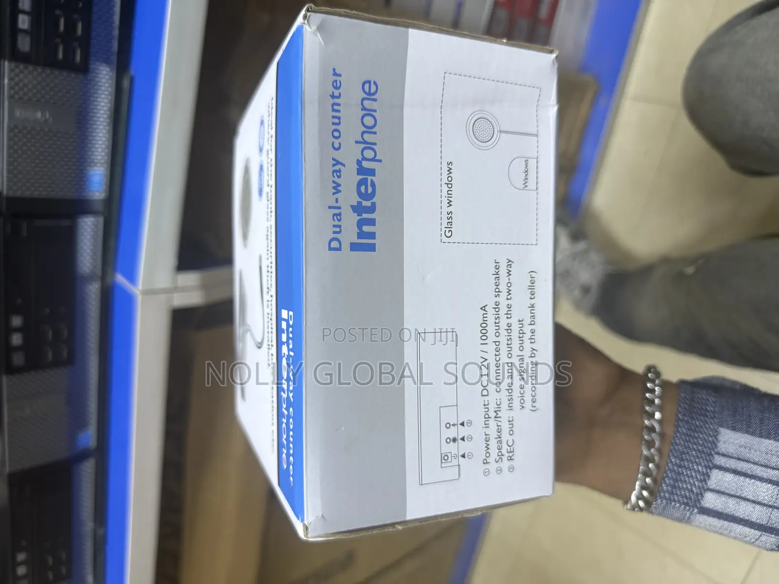 Dual Way Window Inter Phone for Interview