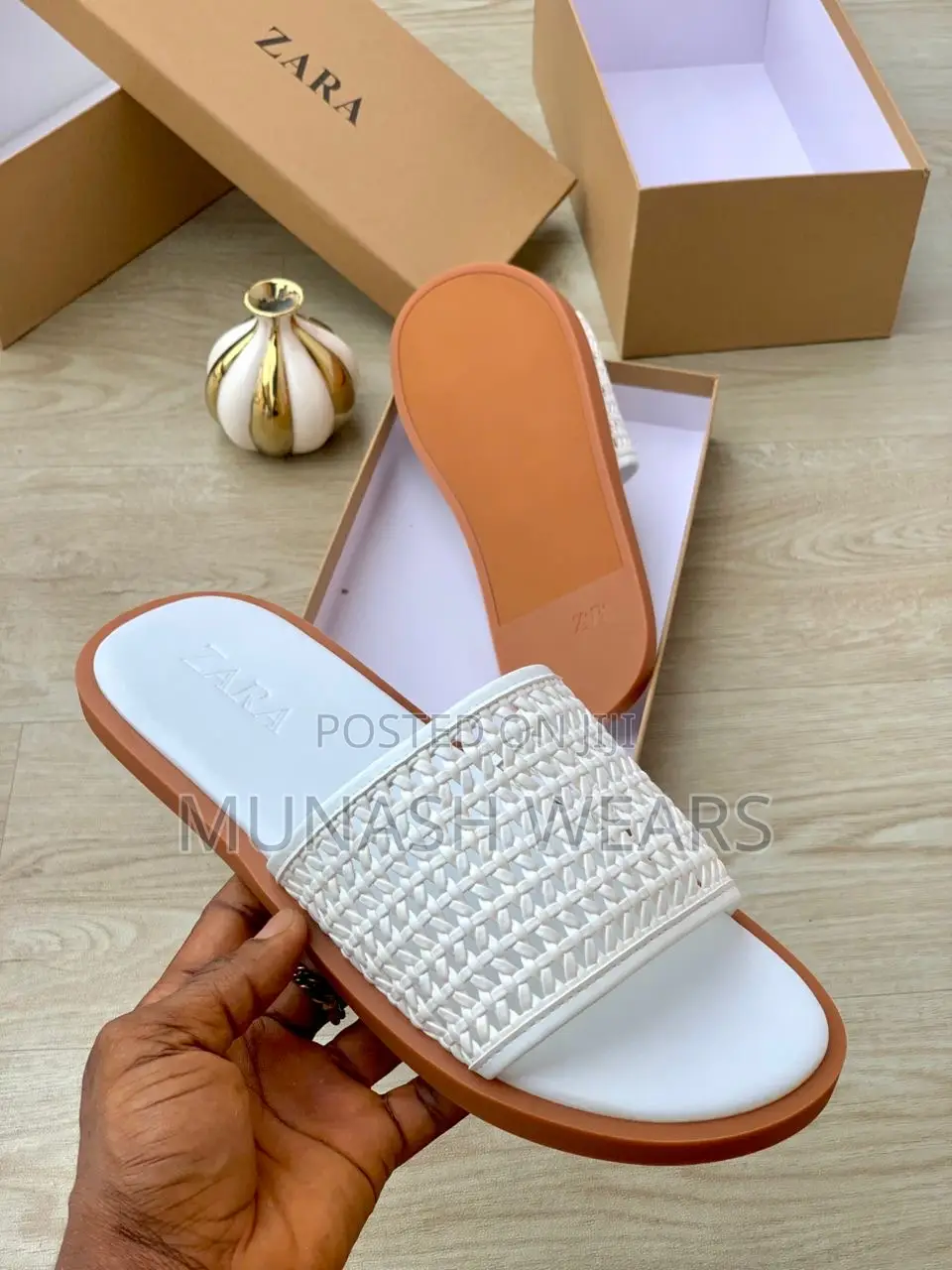 Zara X Prada Slipers 40-46 Available
