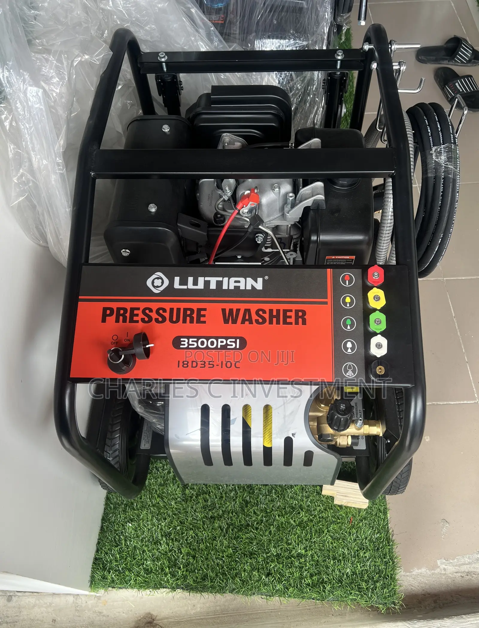 Lutian 3500psi Heavy Duty Diesel High Pressure Washer
