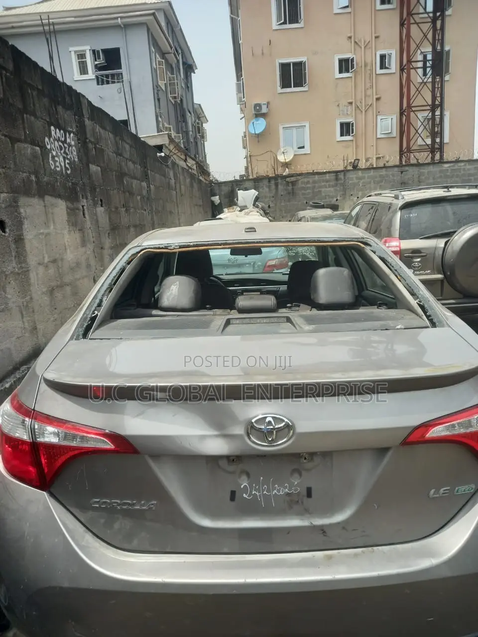 Back Windscreen Glass for Toyota Corolla 2018 Available Now
