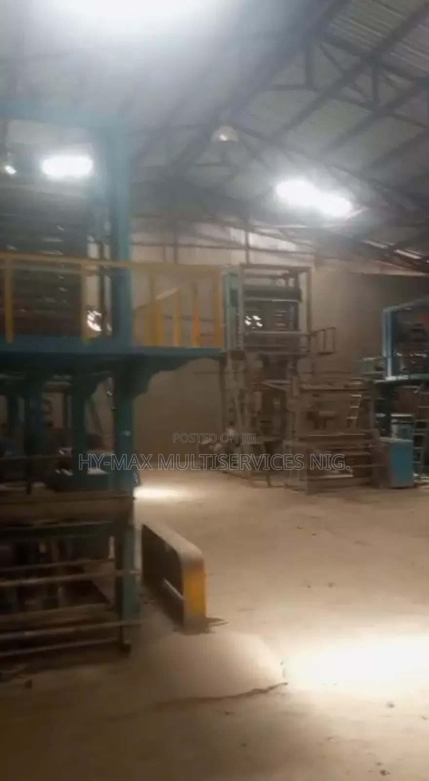Fully Operational Plastic Manufacturing Factory for Sale in Kaduna