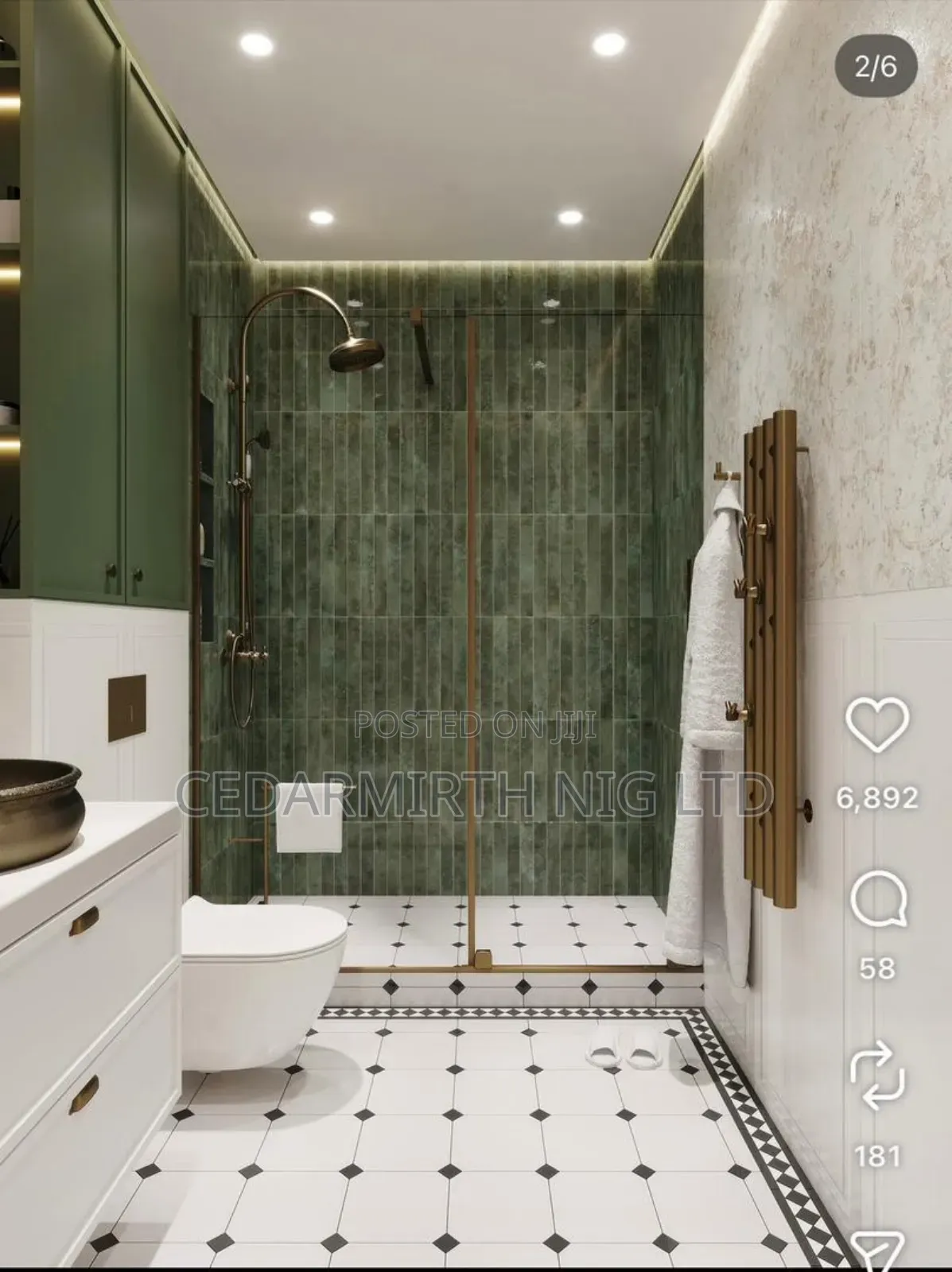Bathroom Tile Designs ( The Combo )