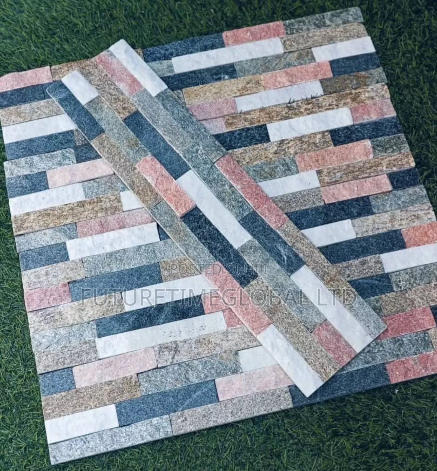 Multi Coloured Culture Stone for Wall Design