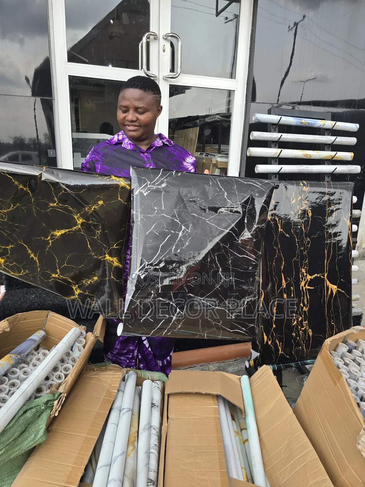 Self Adhesive Marble Sticker/Wallpaper