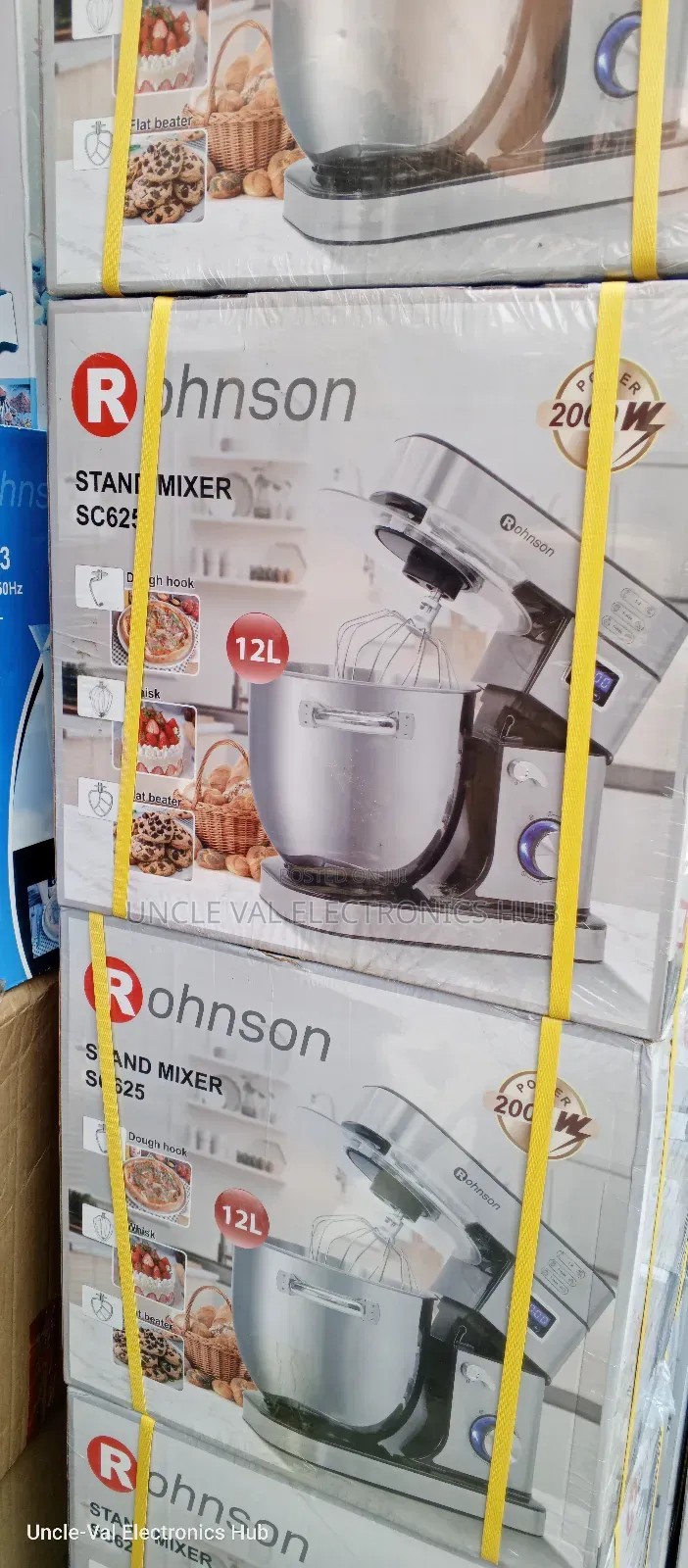 Rohnson 12l Stand Mixer