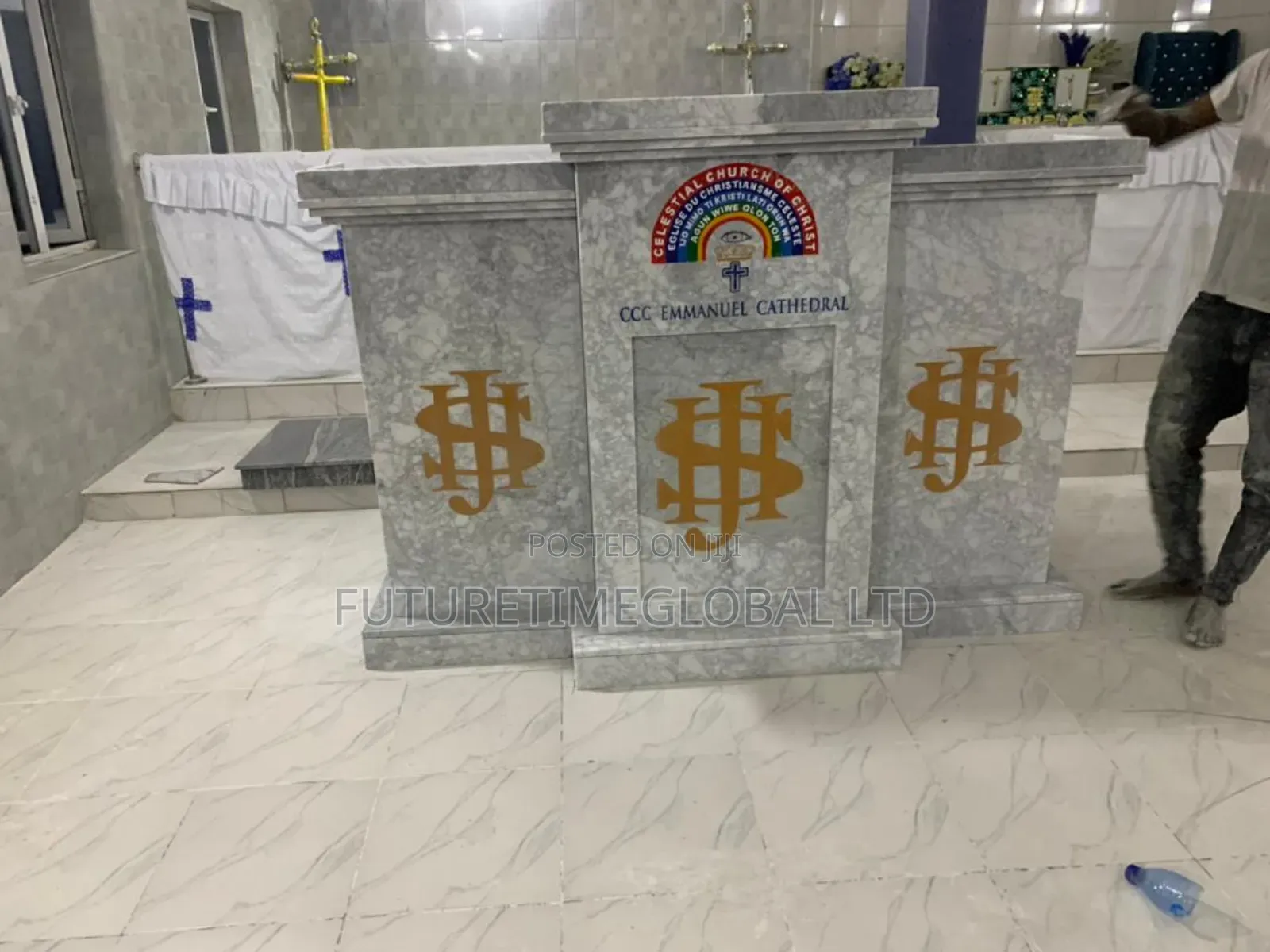 Alter Table and Pulpit Construction