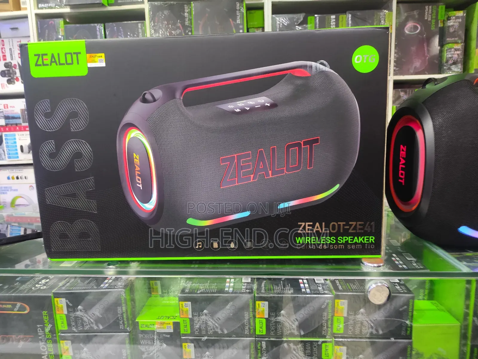 Zealot Ze41 High-Power 250w Portable Bluetooth 5.3 Party Speaker