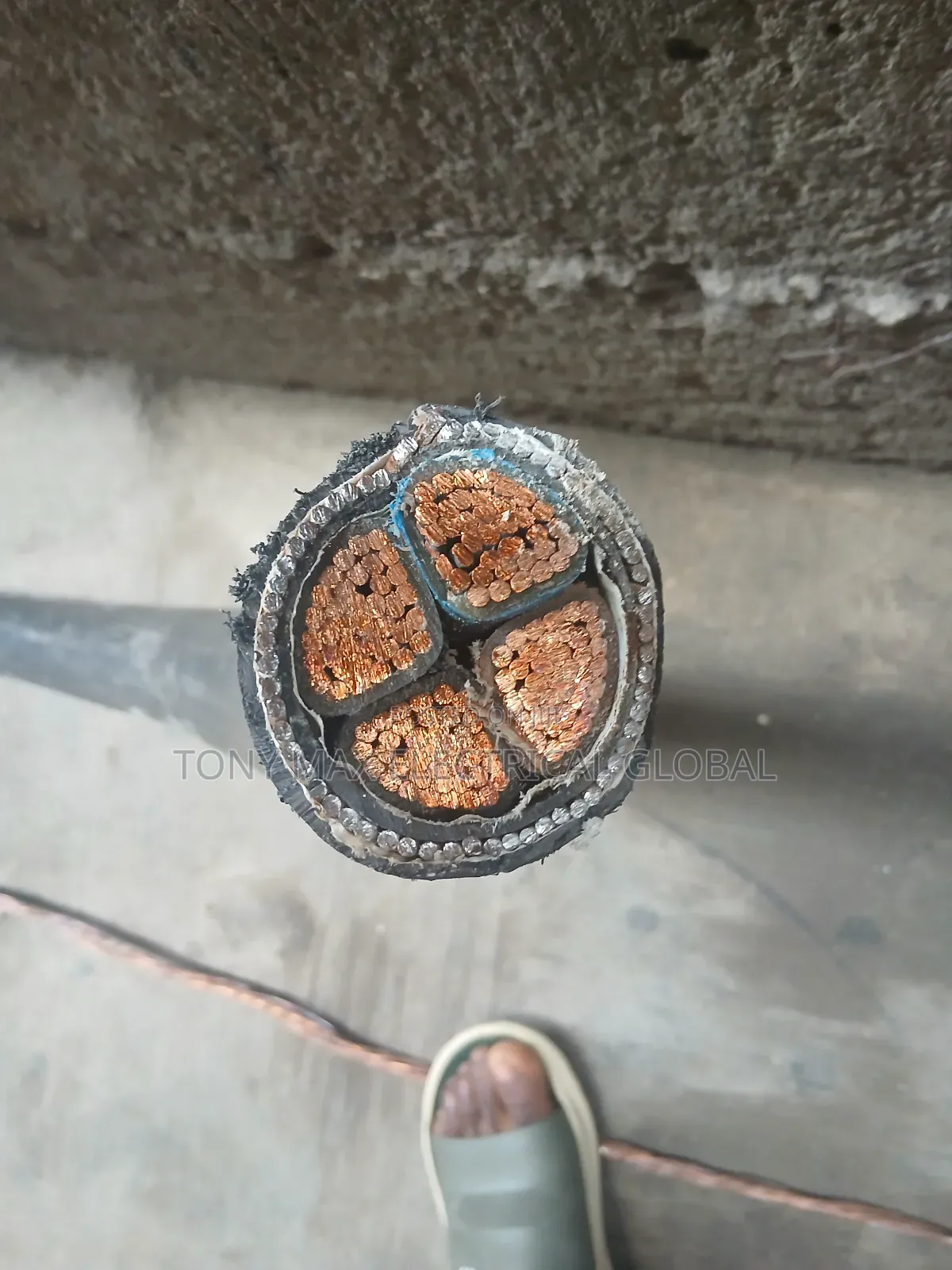 95mm 4core Armoured Cable Full Gauge