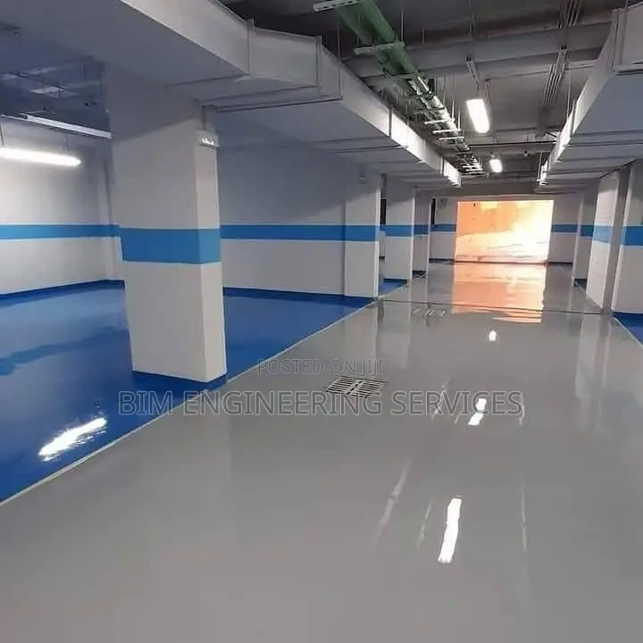 3d Expoxy Acrylic Sealent  ,Stretch Calling , Industrial Warehouse