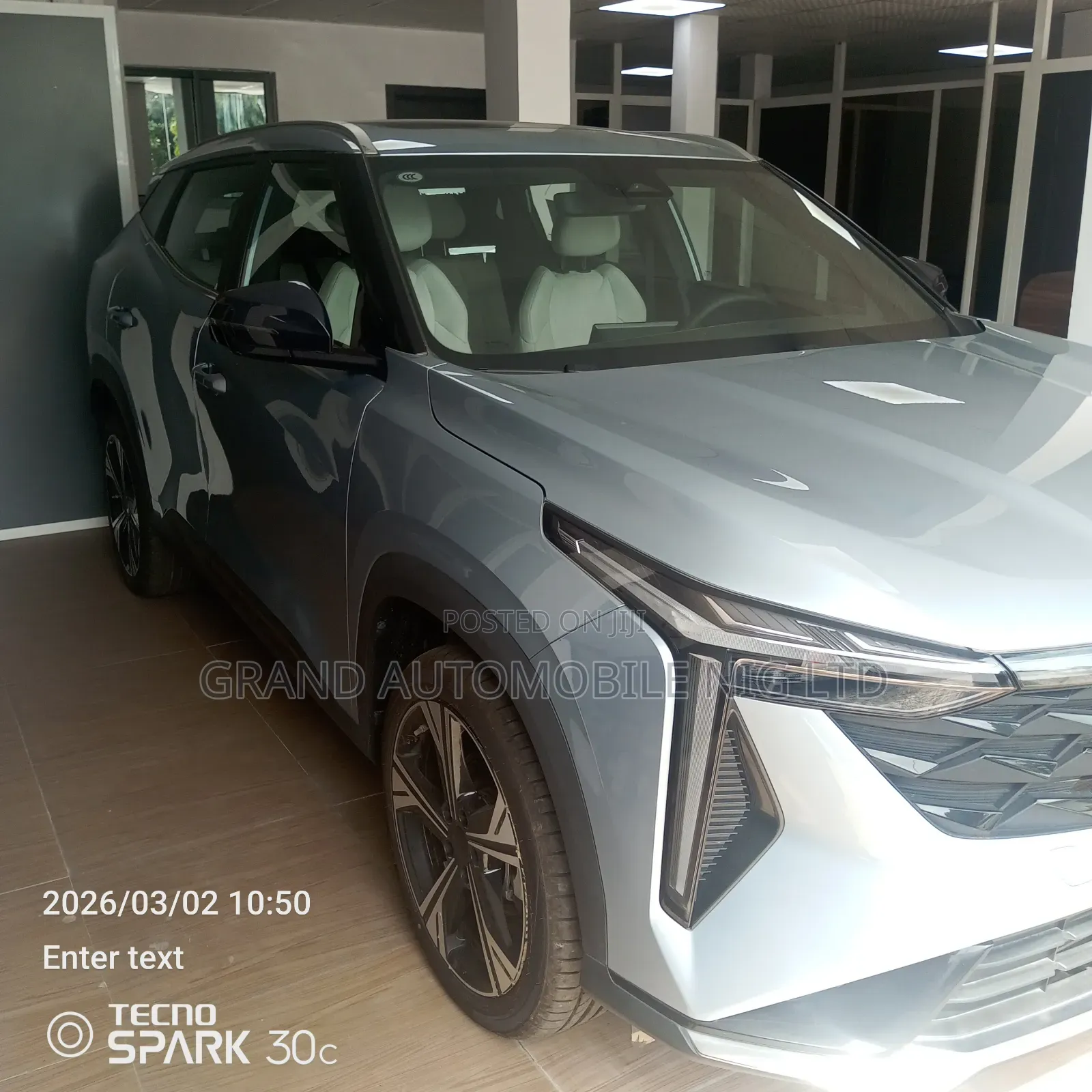New Geely SC7 2024 Blue