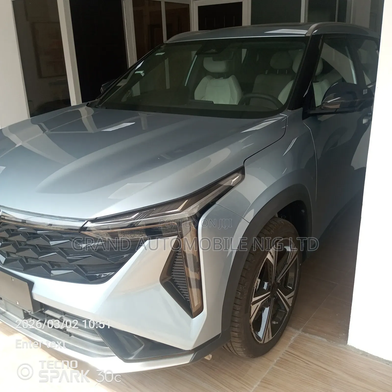 New Geely SC7 2024 Blue