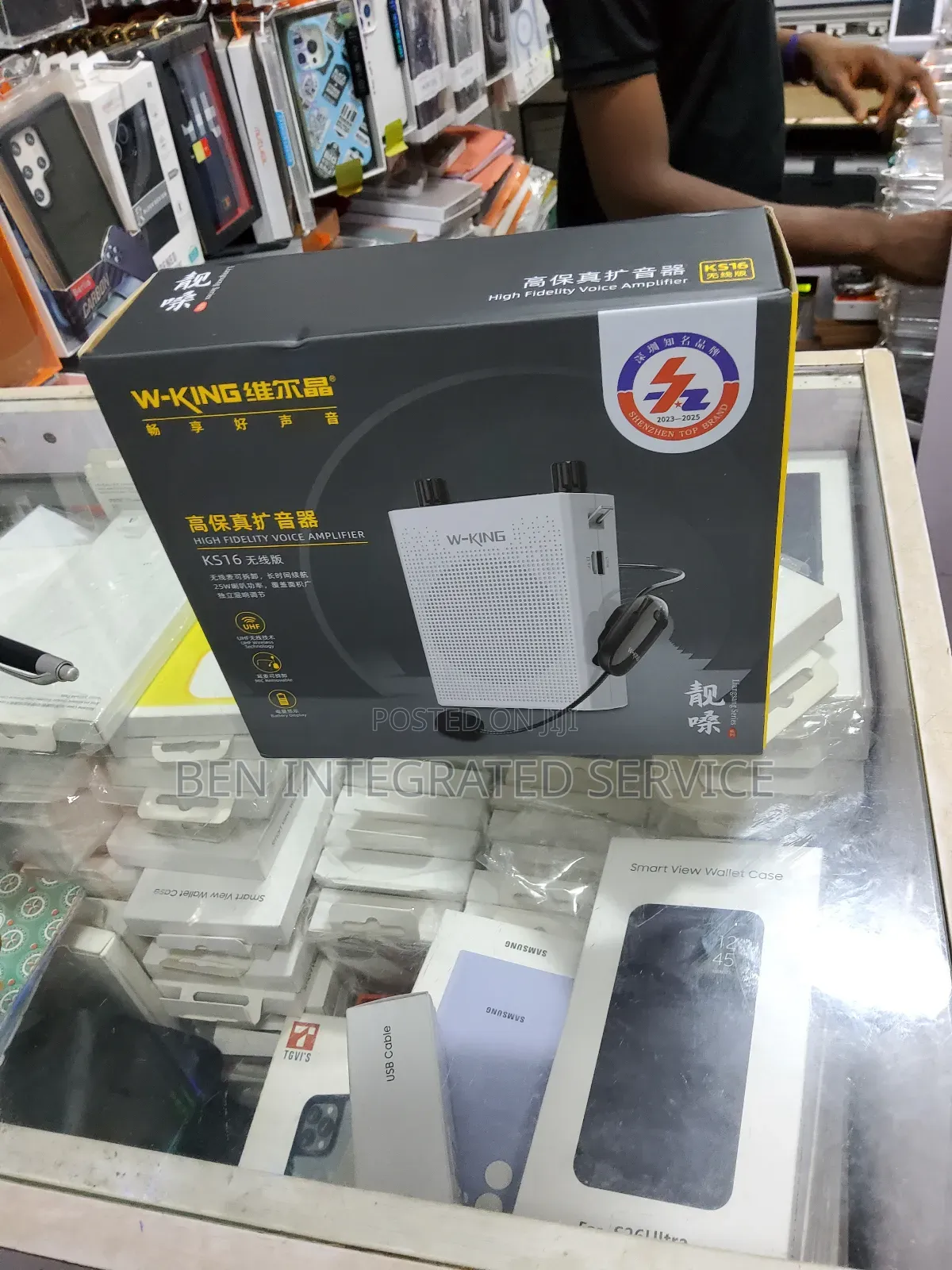 W-King 10w Portable High-Fidelity Voice Amplifier With Nice Mic