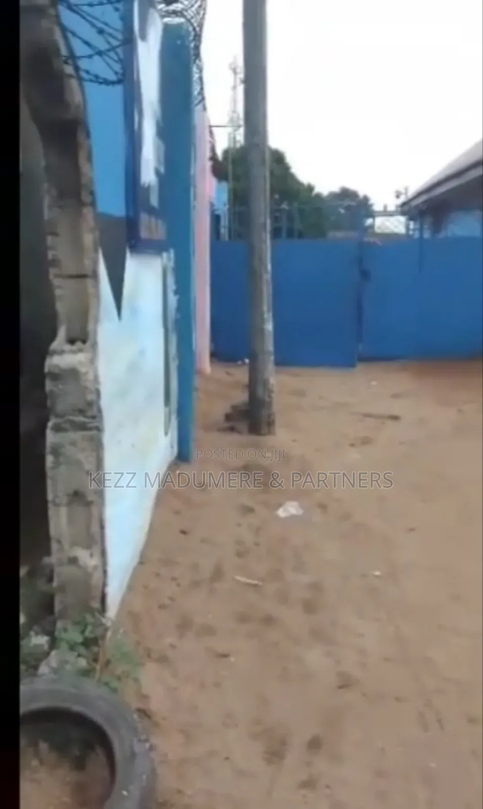 For Sale : Half (1⁄2) Plot With 3 Shops at Off Dr Peter Odili, Ph