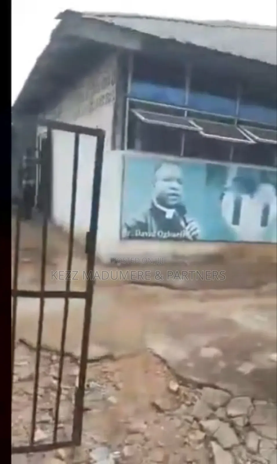 For Sale : Half (1⁄2) Plot With 3 Shops at Off Dr Peter Odili, Ph