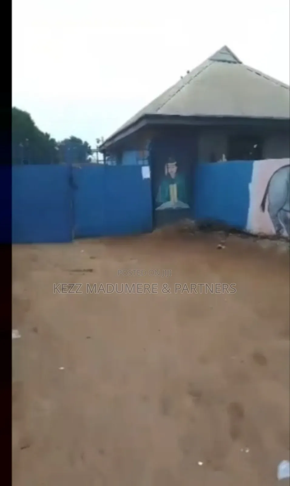For Sale : Half (1⁄2) Plot With 3 Shops at Off Dr Peter Odili, Ph