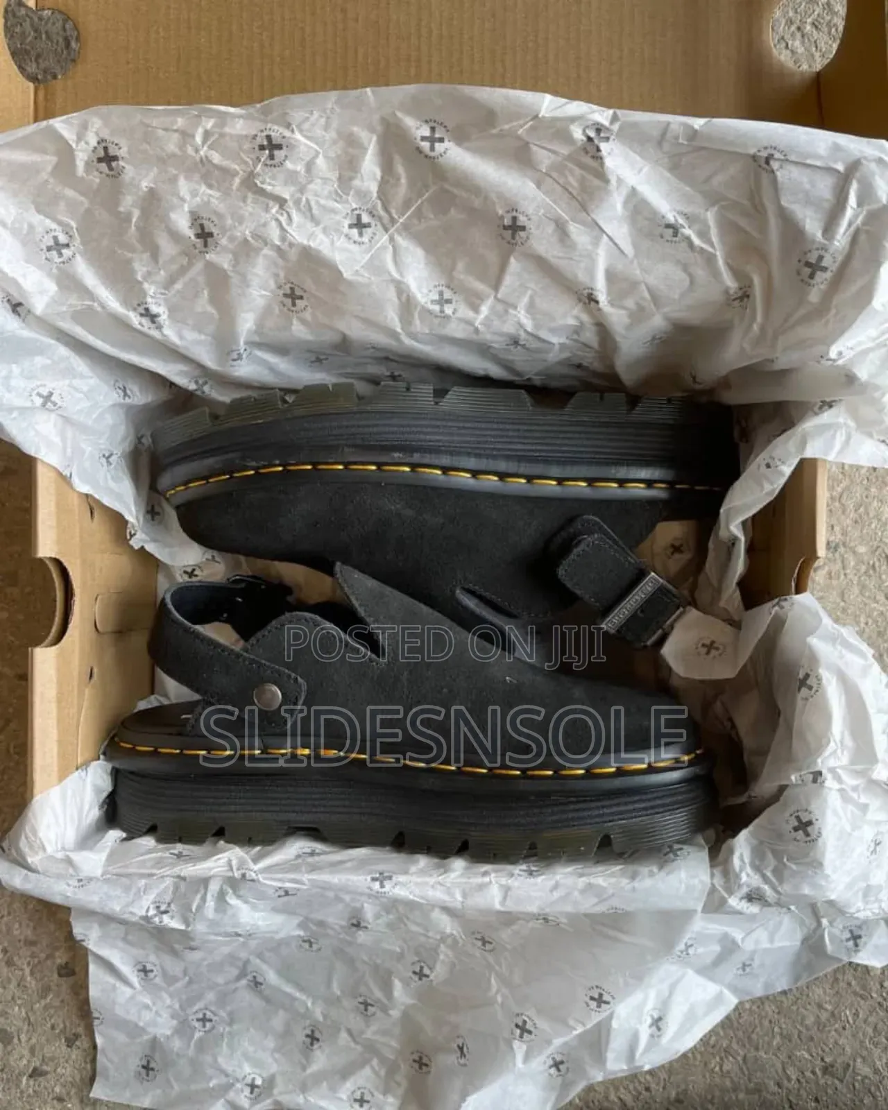 Dr. Martens Zebzag Suede Platform Mules – Slingback Style
