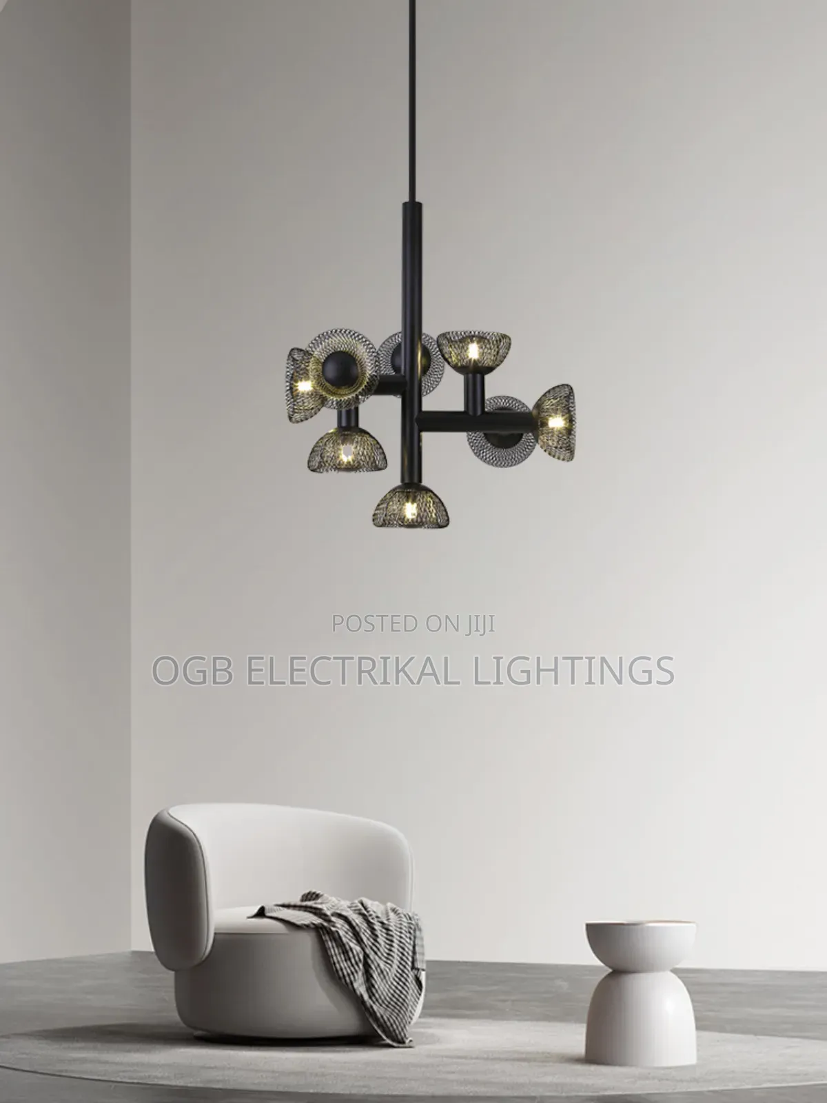 Nordic Black Luxury Pendant Light