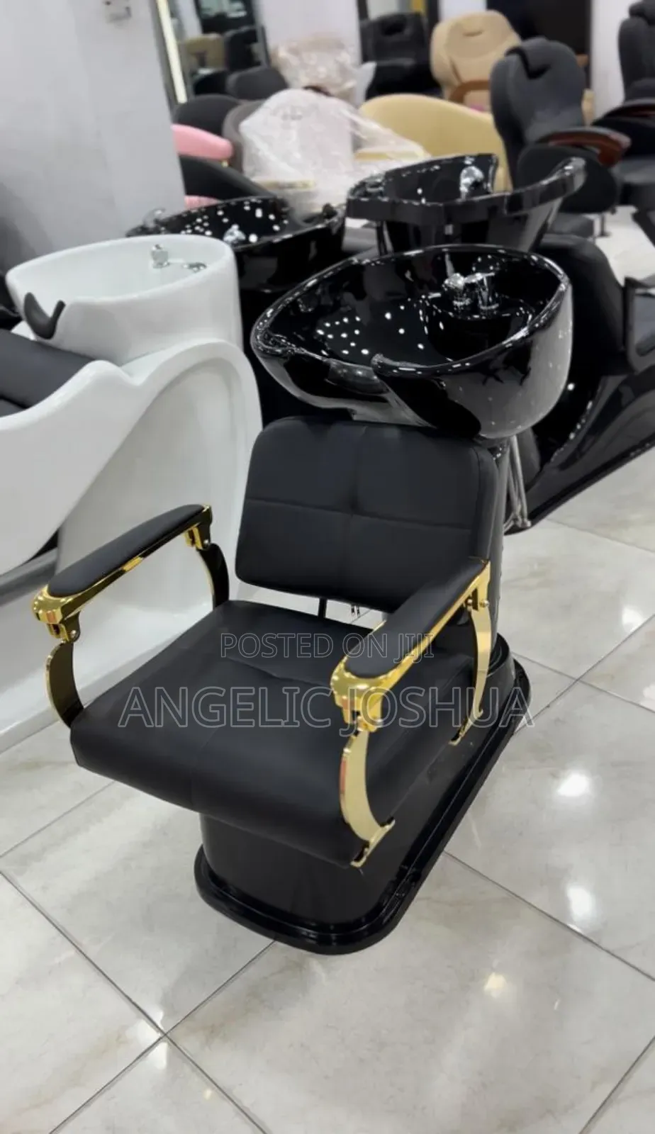 Gold Plastic Basin