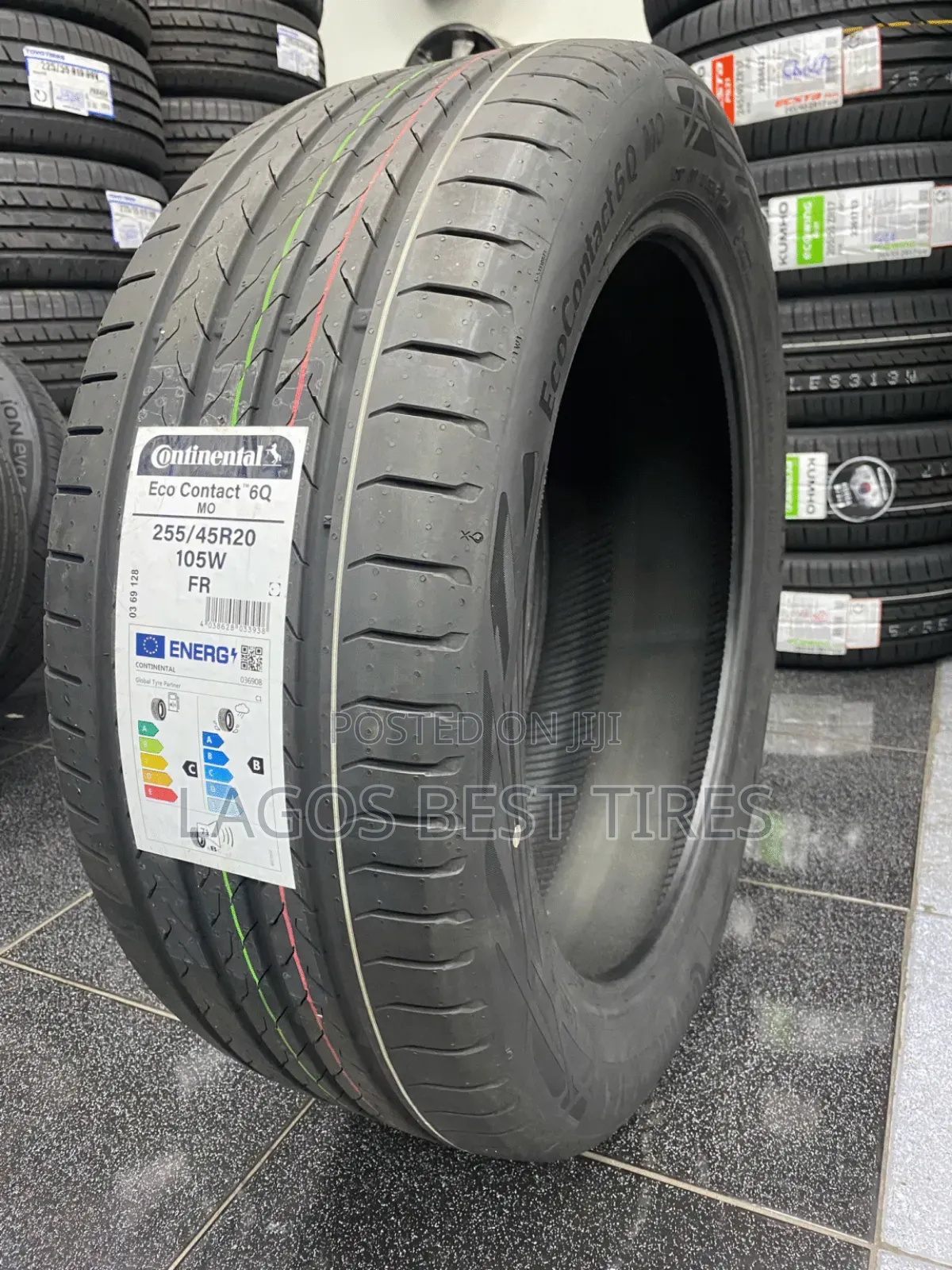 Continental Ecocontacttm 6q Mo (Mercedes Original) 255 45 20