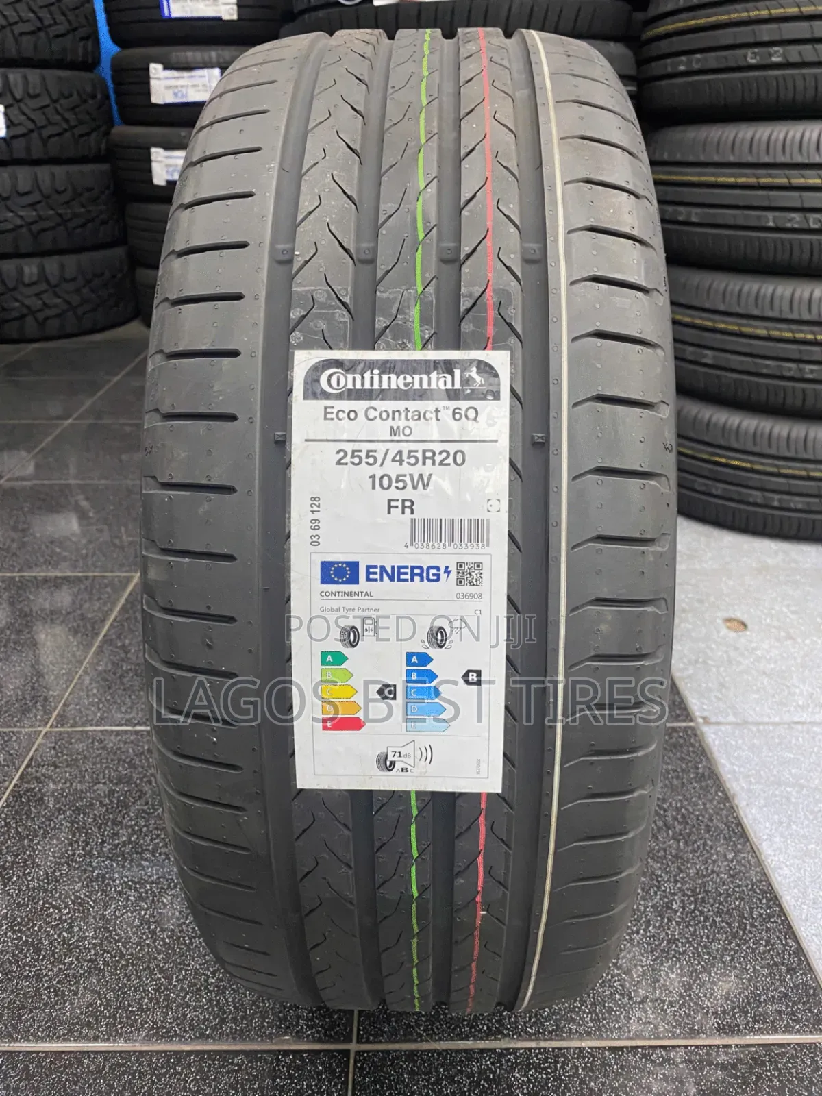 Continental Ecocontacttm 6q Mo (Mercedes Original) 255 45 20