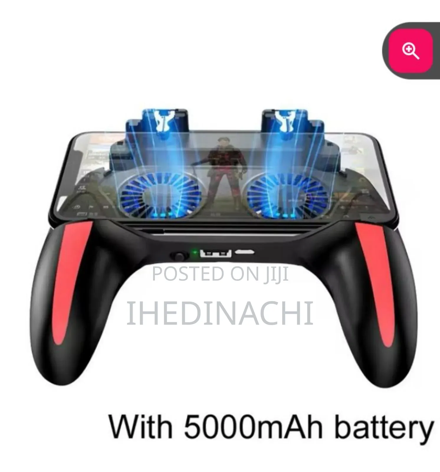 H10 Phone Cooler 5000mah With Power Bank Also Charger Rechargeable
