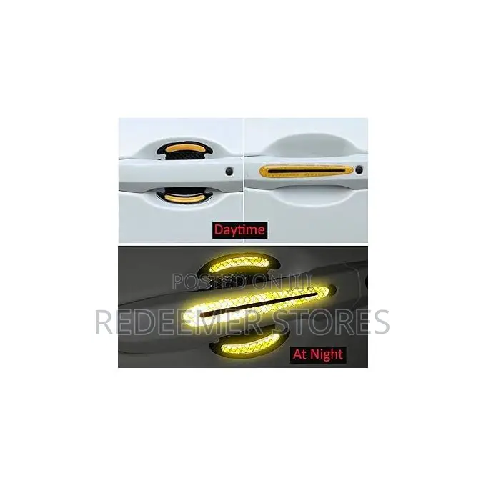 Door Handle Sticker, Carbon Fiber Anti Scratches