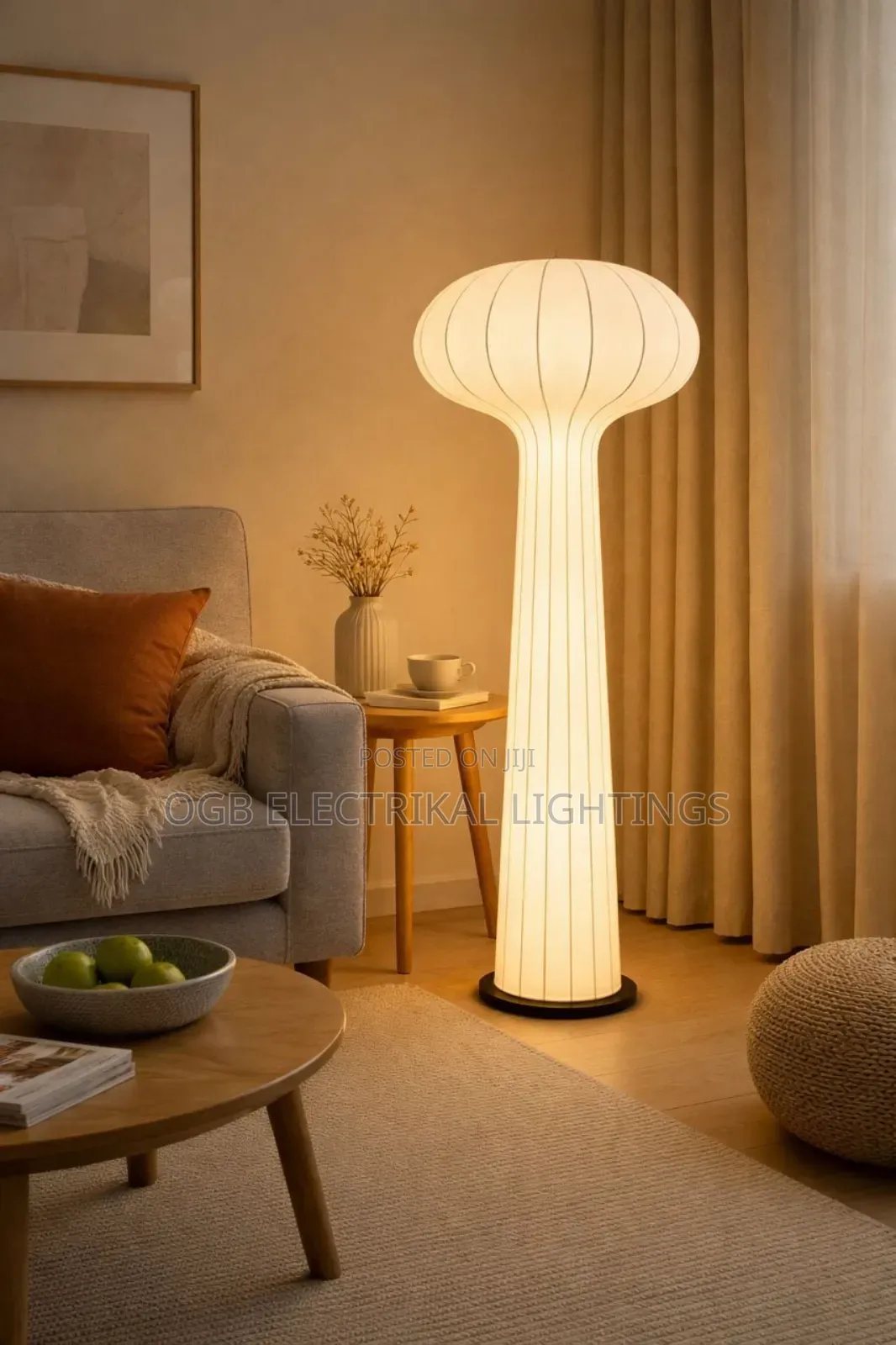 Modern Silk Floor Lamps